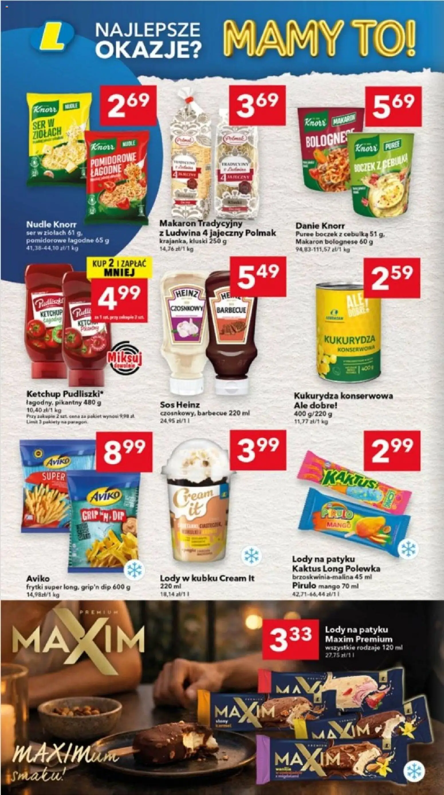 Lewiatan gazetka - Ostrów Wielkopolski od 07.05.2026 | Strona: 4 | Produkty: Mango, Boczek, Lody na patyku, Lody