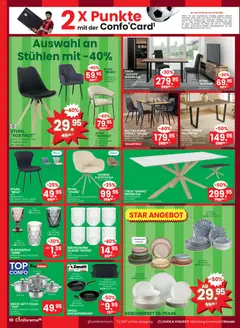 Conforama aktionen ab 13.05.2026 gültig | Seite: 10 | Produkte: Tisch, Stuhl, Top