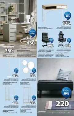 Pogląd oferty "Stojak na ubrania CIRKELHUSE, Lita sosna i MDF. S40 x W174 x G40 cm" - ważna od 07.10.2026 | Strona: 12