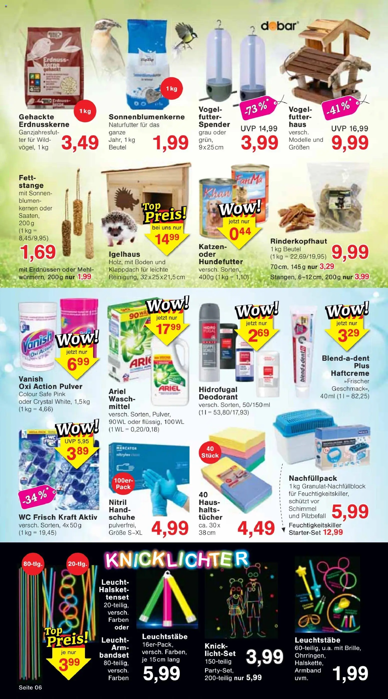 Jawoll Prospekt – gültig ab 05.10.2026 | Seite: 10 | Produkte: Mehl, Ariel, Blumen, Deodorant