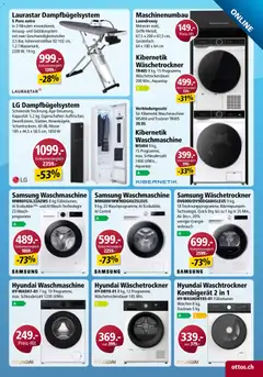 Otto's aktionen Online ab 22.08.2026 gültig | Seite: 25 | Produkte: Waschtrockner, Waschmaschine, Trockner, LG