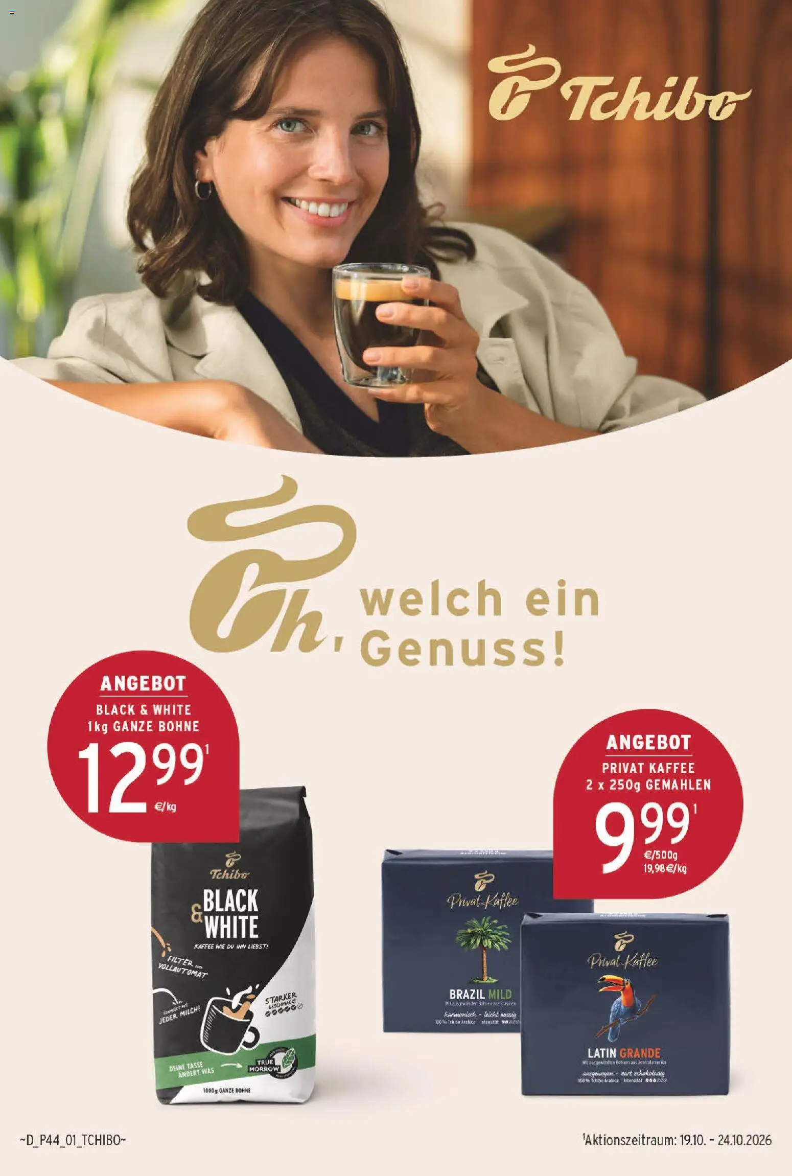 NP Discount Prospekt – gültig ab 26.10.2026 | Seite: 14 | Produkte: Milch, Kaffee