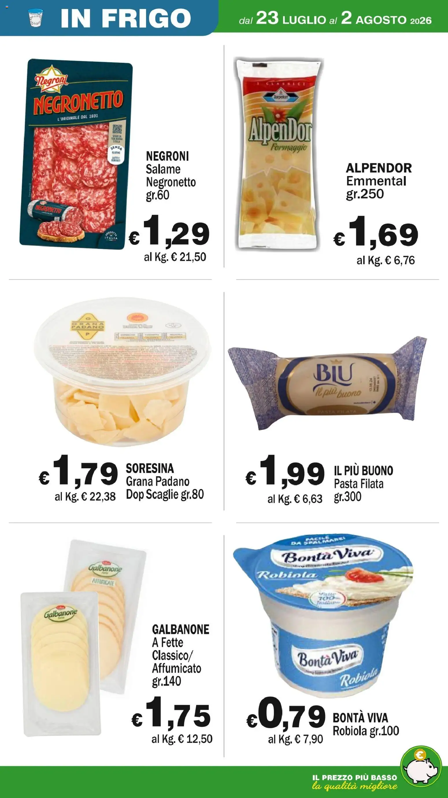 Volantino Primo Prezzo del 23/07/2026 | Pagina: 46