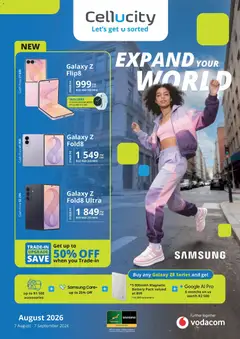 Cellucity specials catalogue – valid from 07/08/2026