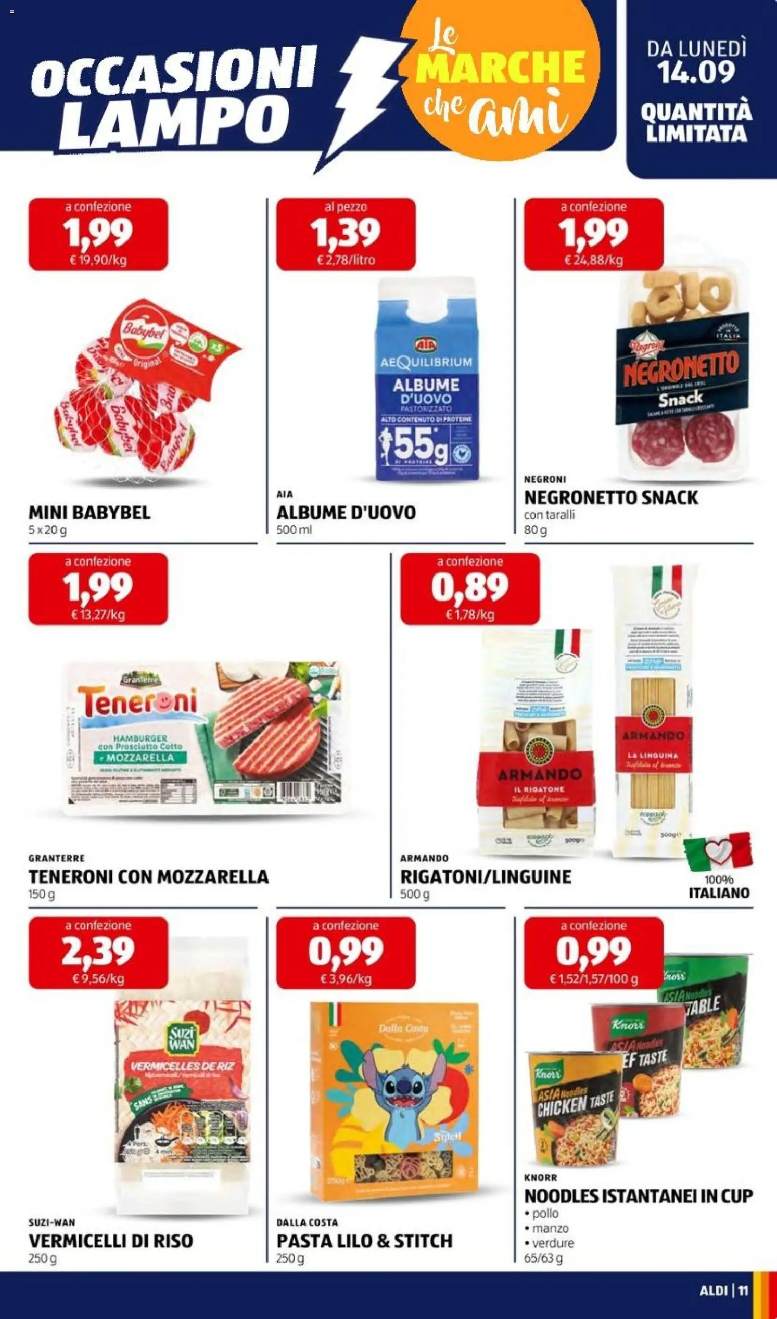 Volantino Aldi del 14/09/2026 | Pagina: 13