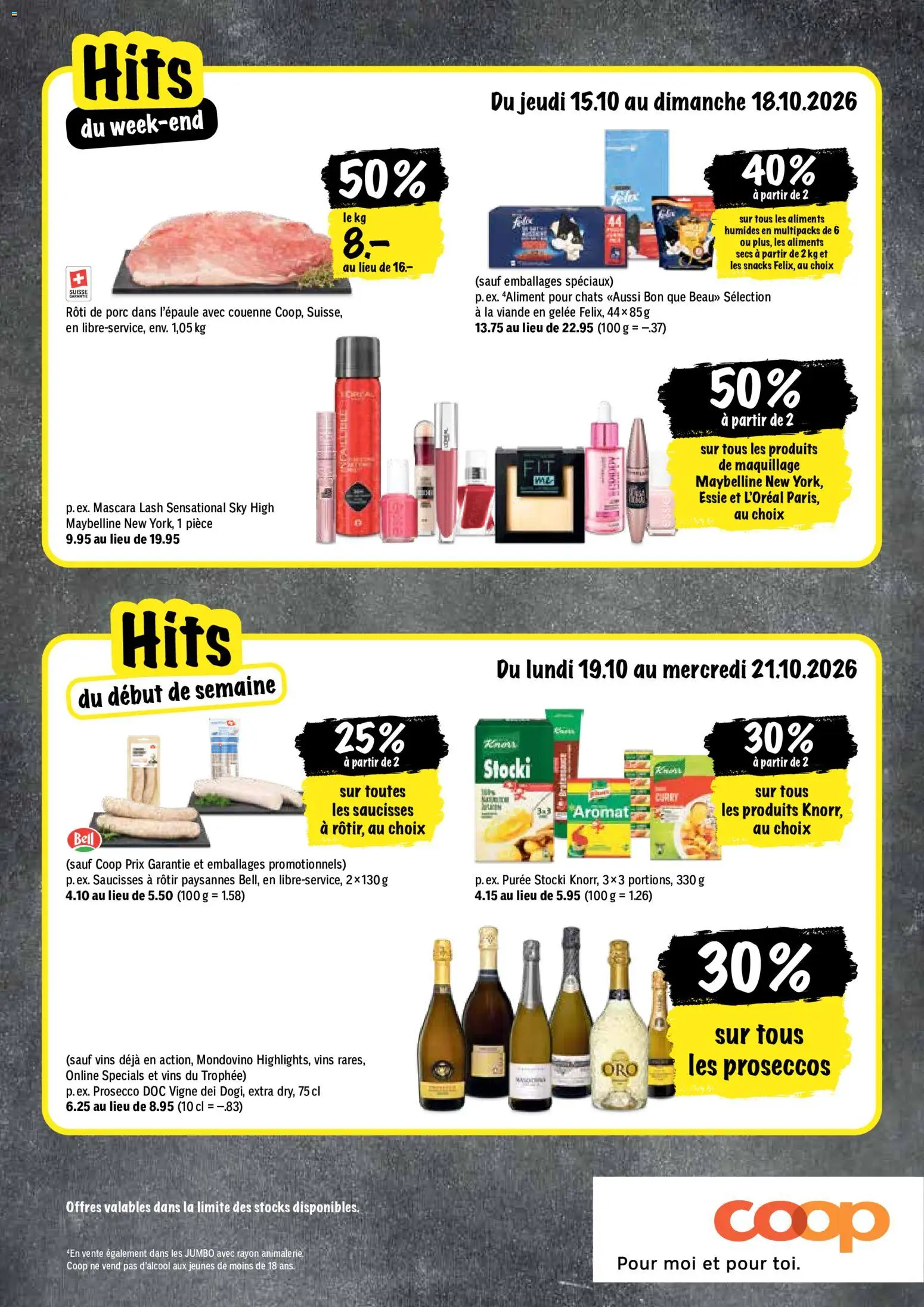 Coop aktionen FR – gültig ab 15.10.2026 | Seite: 20