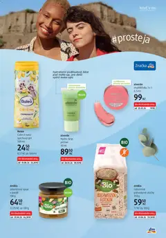 Náhled letáku dm drogerie leták od 30.06.2026 | Strana: 13 | Produkty: Sprchový gel, Vegan, Pohankové vločky, Vločky