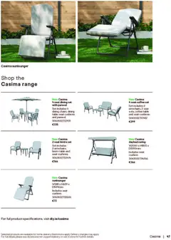 Preview of B&Q - Outdoor living valid from 23.02.2026 | Page: 33 | Products: Chair, Coffee