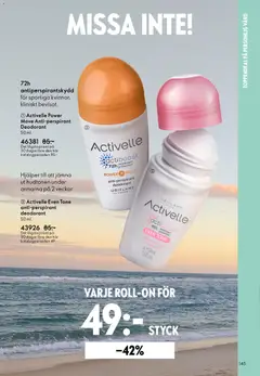 Oriflame erbjudanden 08/26 - Förhandsvisning av reklamblad från butik Oriflame aktuell från 03.06.2026 | Sida: 145