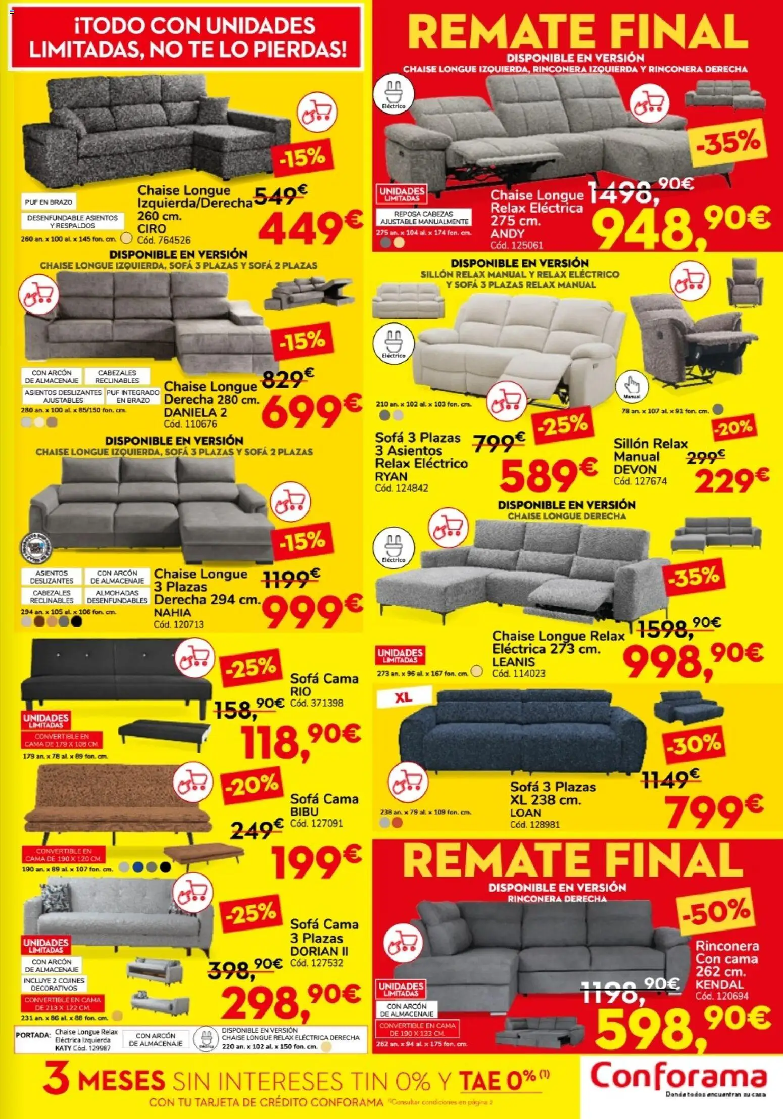 Conforama folleto │ válido desde el 16/07/2026 | Página: 3