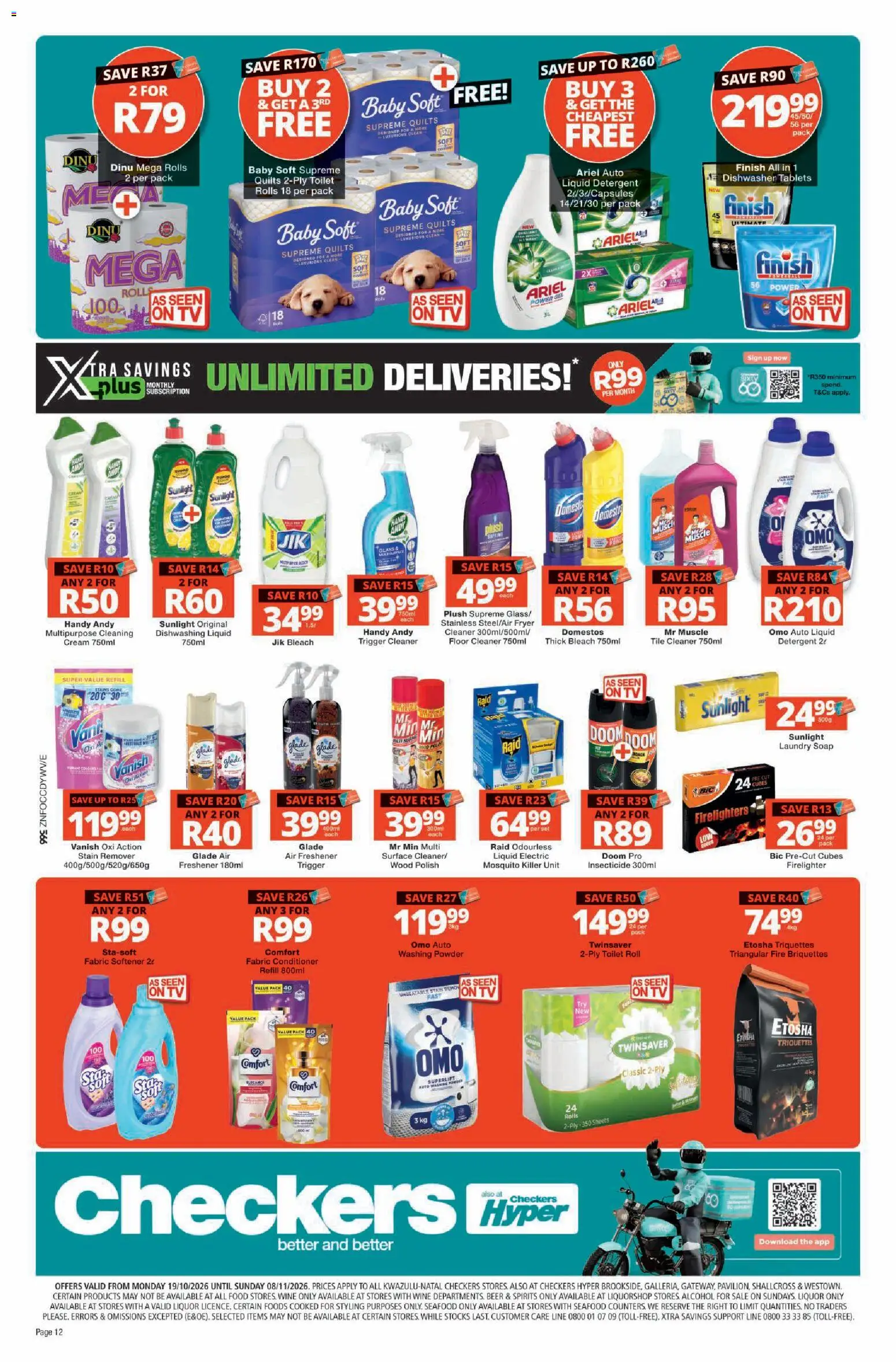 New Checkers catalogue – valid from 19/10/2026 | Page: 12