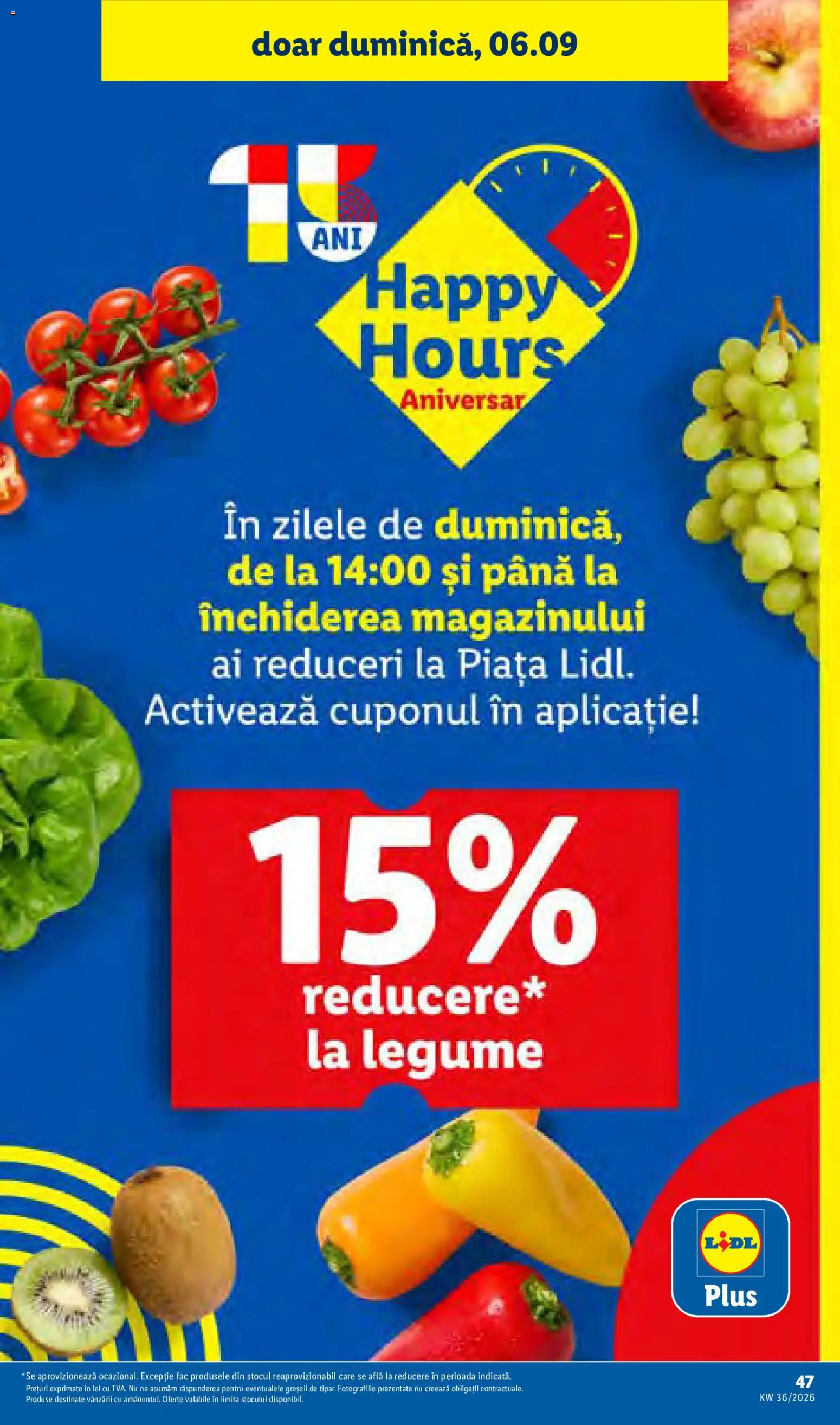 Noul catalog Lidl – valabil de la 31.08.2026 | Pagină: 47