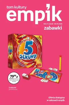 Pogląd oferty "Empik promocje - Tom kultury Zabawki" - ważna od 26.08.2026