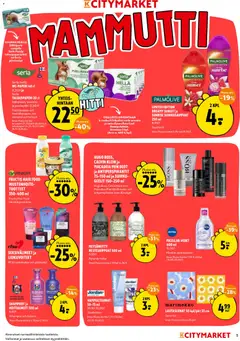 K-Citymarket-mainoslehti voimassa 18.05.2026 alkaen | Sivu: 5 | Tuotteet: Hella, Suihku, Lautasliinat