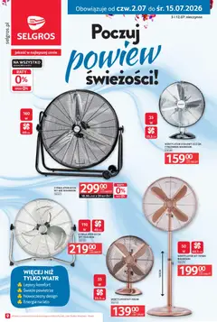 Pogląd oferty "Selgros cash&carry gazetka - Wentylatory" - ważna od 02.07.2026