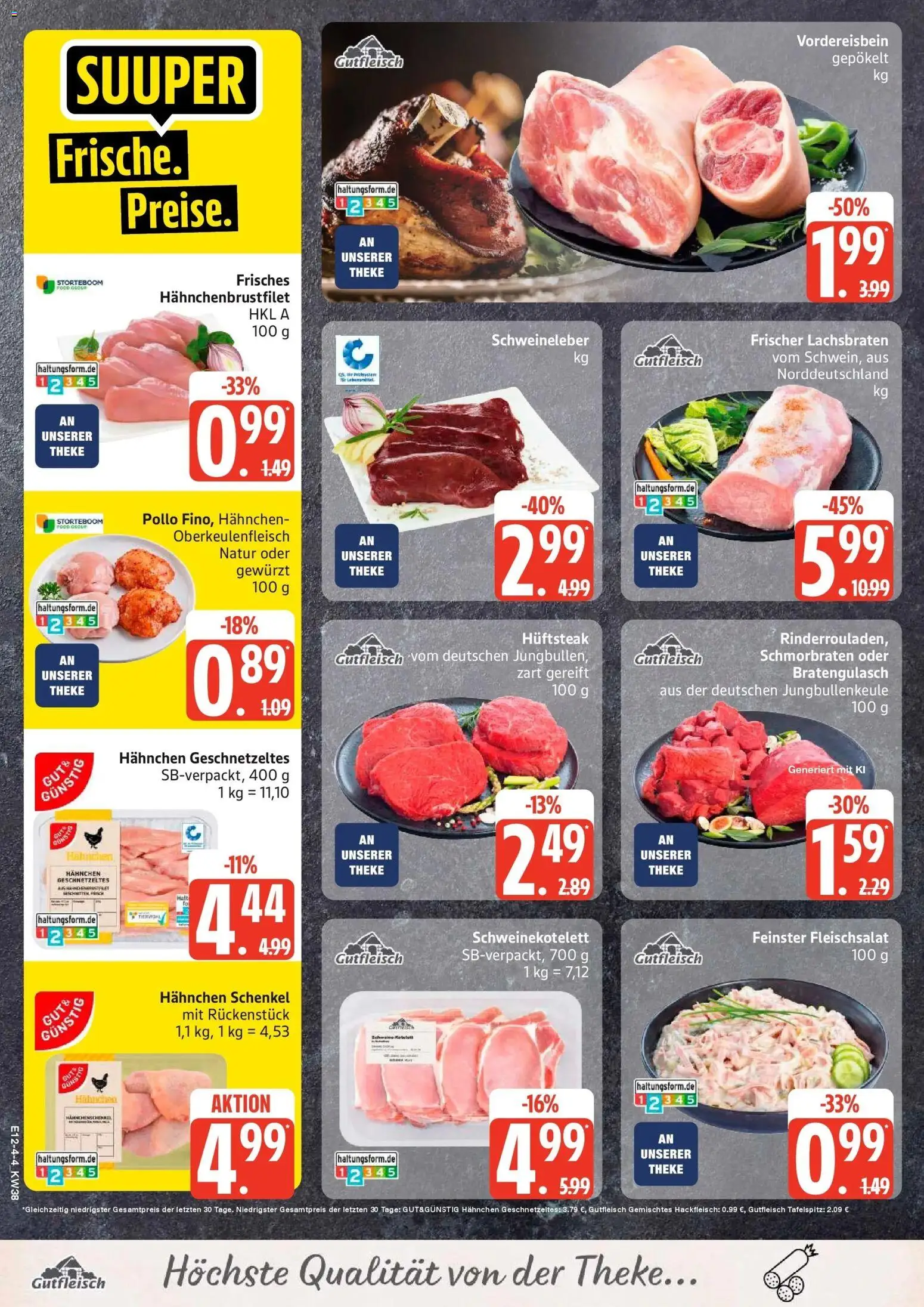 Edeka Prospekt Rostock-Gehlsdorf (ab 14.09.2026) » Angebote Online | Seite: 7 | Produkte: Tafelspitz, Hahnchen, Theke, Hackfleisch