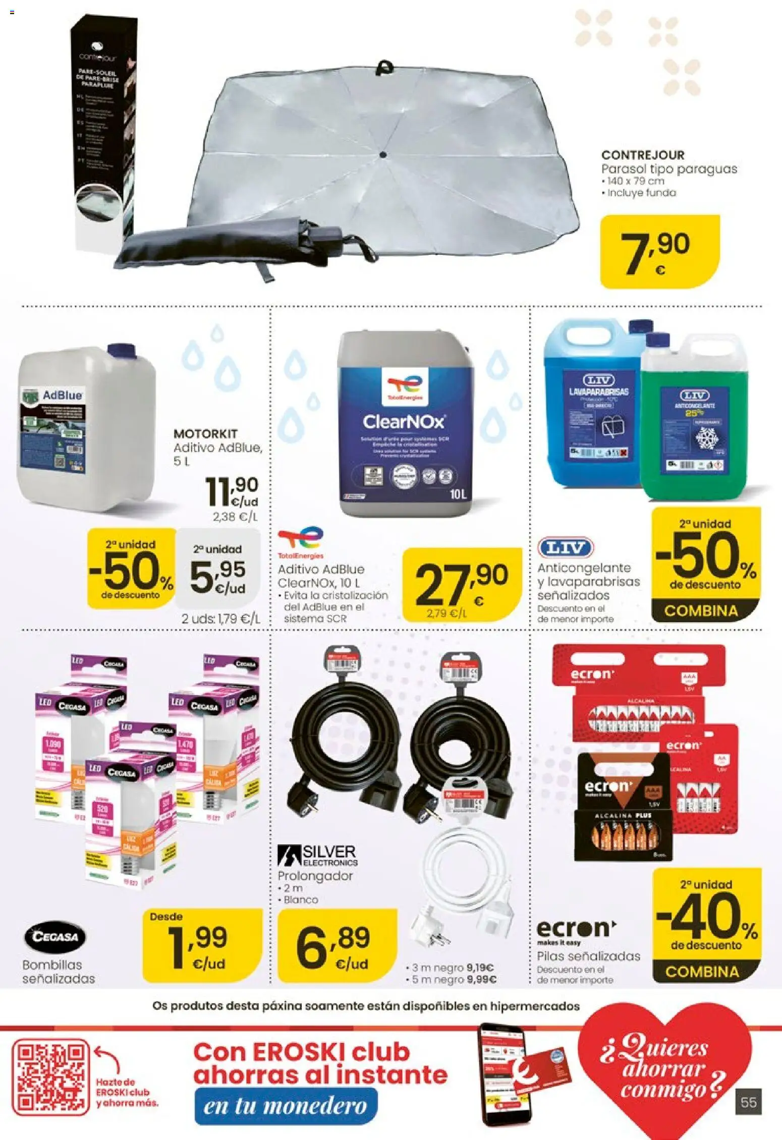 Eroski Ofertóns de verán │ válido desde el 28.05.2026 | Página: 55 | Productos: Funda