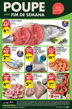 Pré-visualização Pingo Doce Poupe este Fim de Semana Madeira válido de 08.05.2026