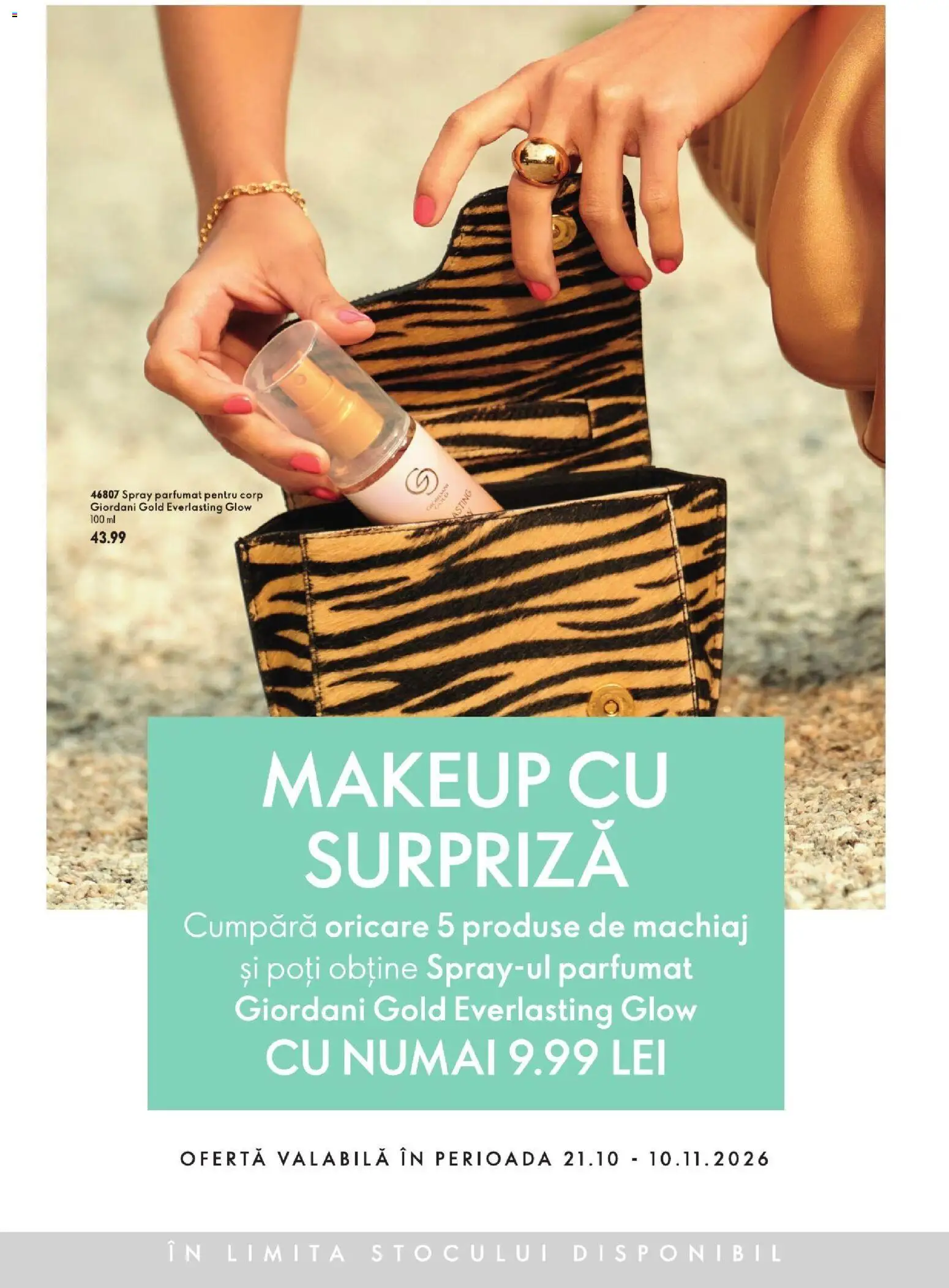 Noul catalog Oriflame – valabil de la 21.10.2026 | Pagină: 13 | Produse: Machiaj