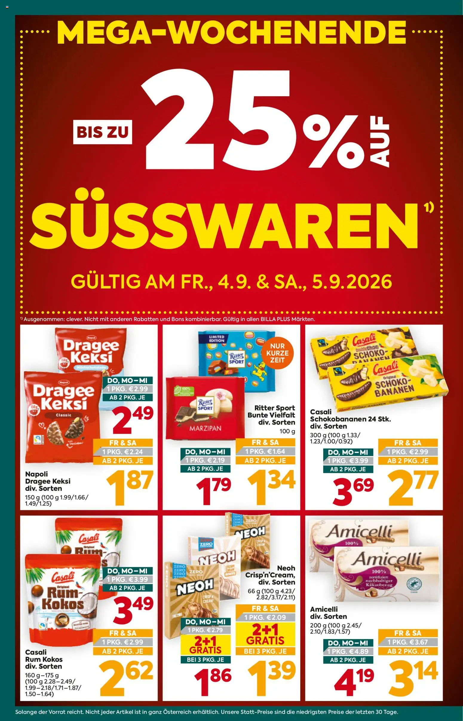 Billa Plus Flugblatt gültig ab 03.09.2026 | Seite: 2