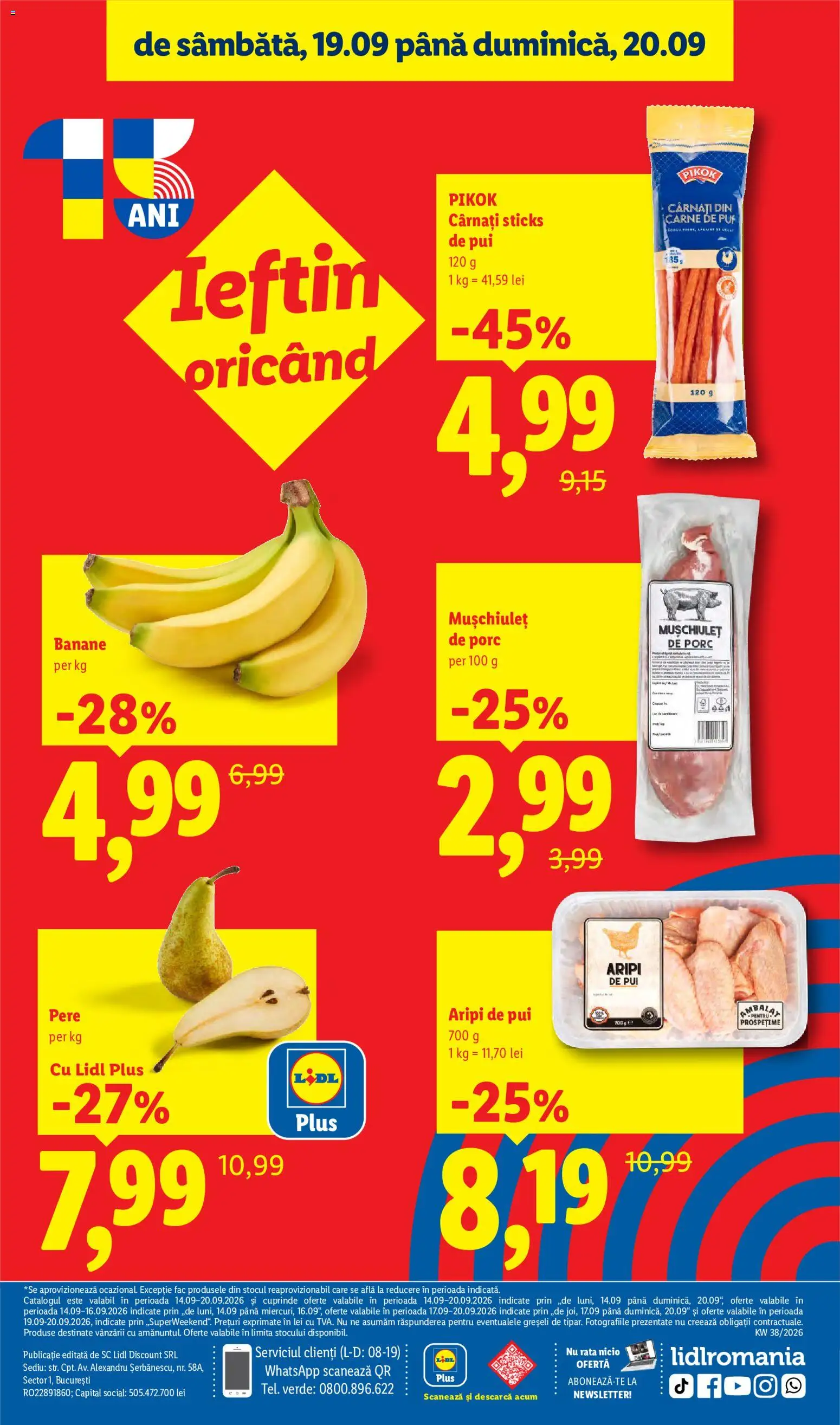 Noul catalog Lidl – valabil de la 14.09.2026 | Pagină: 82