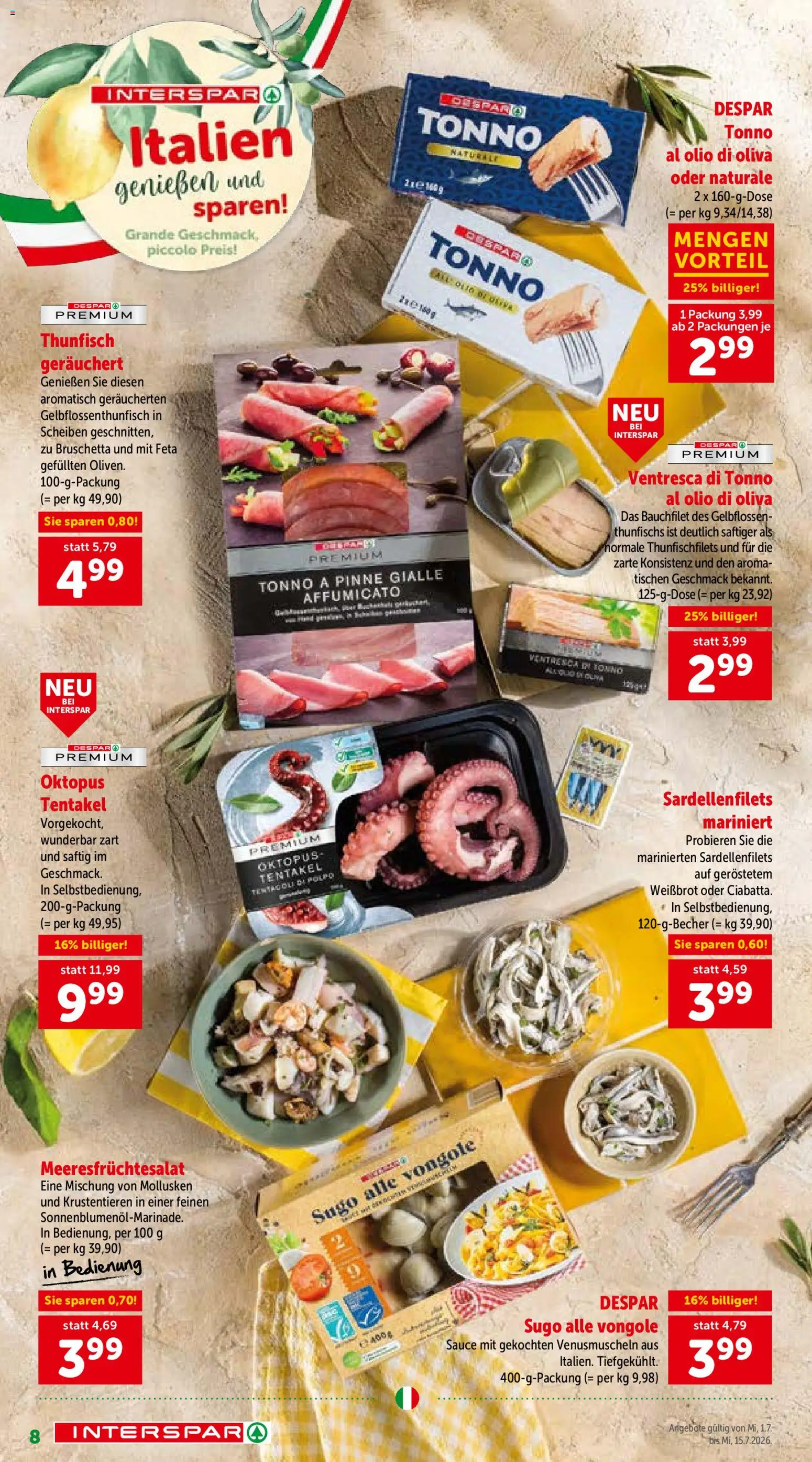 Interspar Italien gültig ab 01.07.2026 | Seite: 8