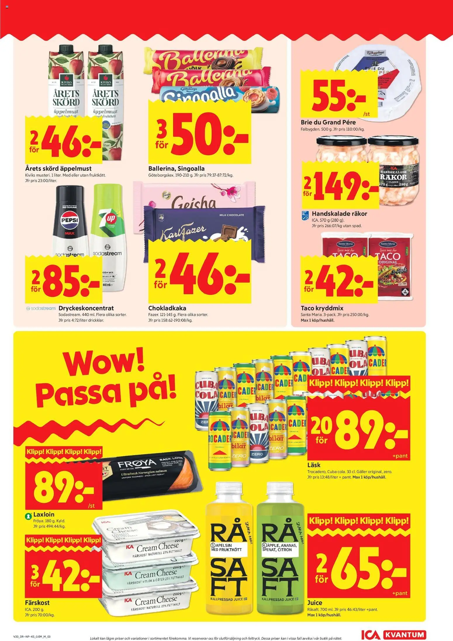ICA Kvantum reklamblad aktuell från 11.05.2026 | Sida: 3