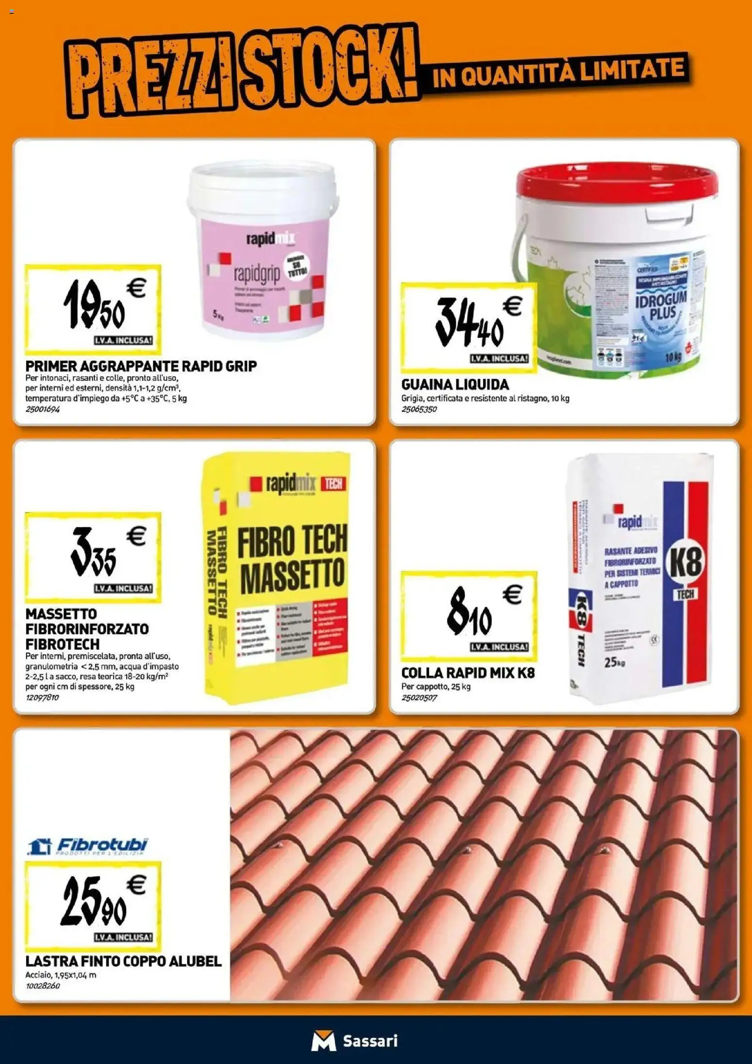 Nuovo TECNOMAT catalogo Sassari dal 24/09/2026 > offerte anteprima 🛍️ | Pagina: 15 | Prodotti: Acqua, Colla