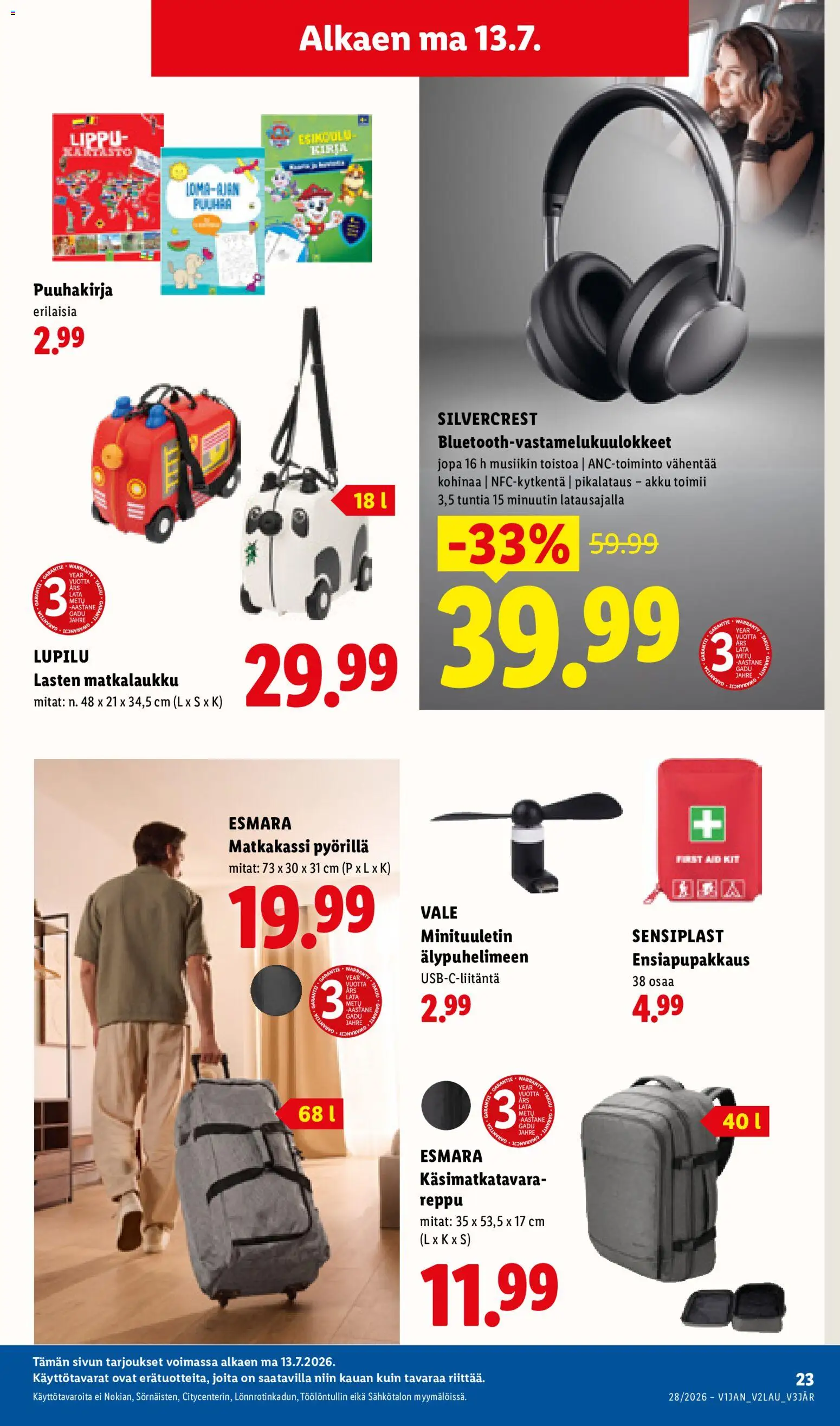 Lidl tarjoukset - Helsinki – voimassa 09/07/2026 alkaen | Sivu: 29