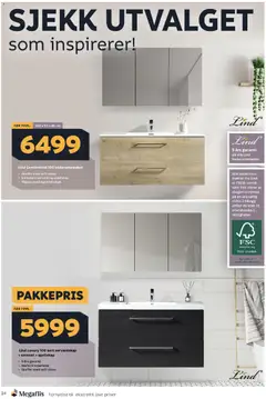 Forhåndsvisning av Megaflis kundeavis gyldig fra 02/07/2026 | Side: 24 | Produkter: Servant, Speilskap, Håndtak
