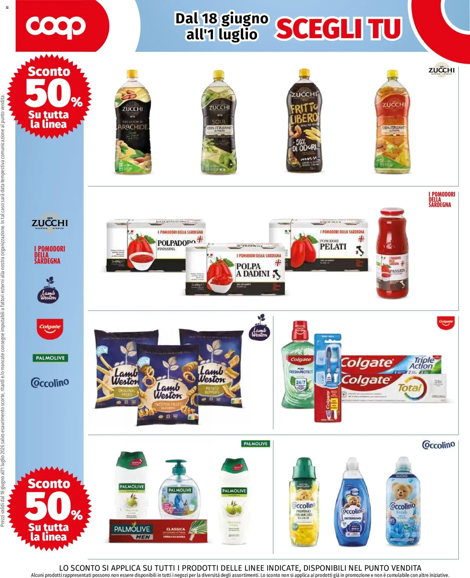 Volantino COOP del 18.06.2026 | Pagina: 2 | Prodotti: Pomodori, Data