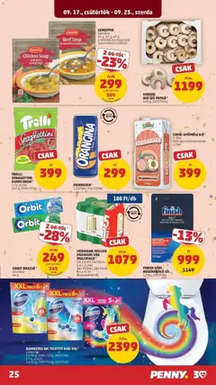 HERMANN MÜLLER PREMIUM SÖR MULTIPACK, 5% alkoholtartalom 6 x 0,5 liter 360 Ft/liter, 180 Ft/db + 6 x 50 Ft visszaváltási díj - amely érvényes a következő dátumtól: 2026.09.17. | Oldal: 25