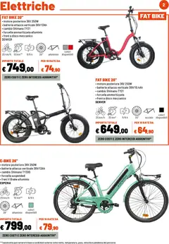 Anteprima del volantino Iper volantino Bici valido a partire dal 20.04.2026 | Pagina: 2 | Prodotti: Disco, Alluminio, Batteria