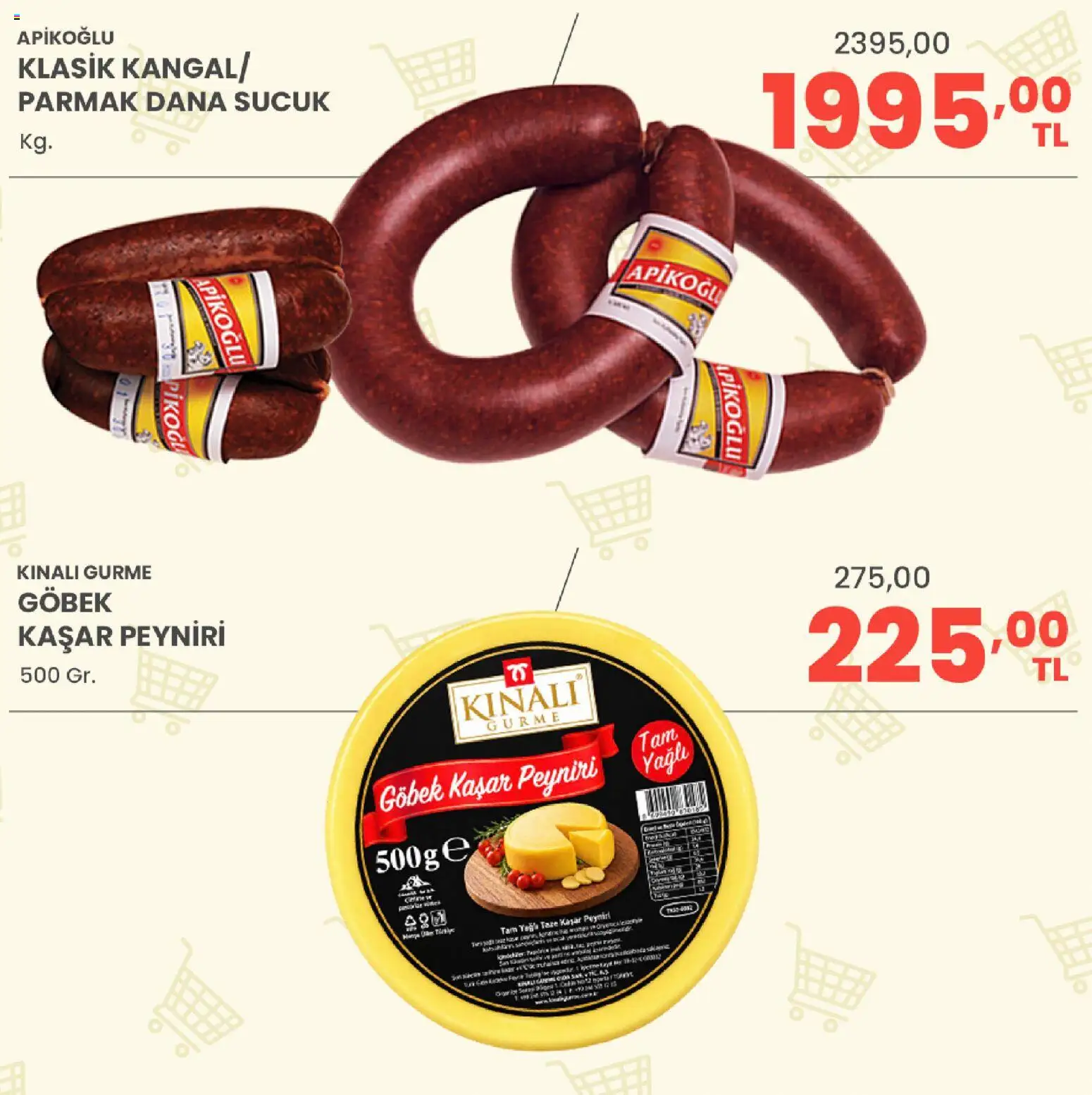Sarıyer Katalog - 23 Ekim 2026 tarihinden itibaren geçerlidir | Sayfa: 5 | Ürünler: Sucuk