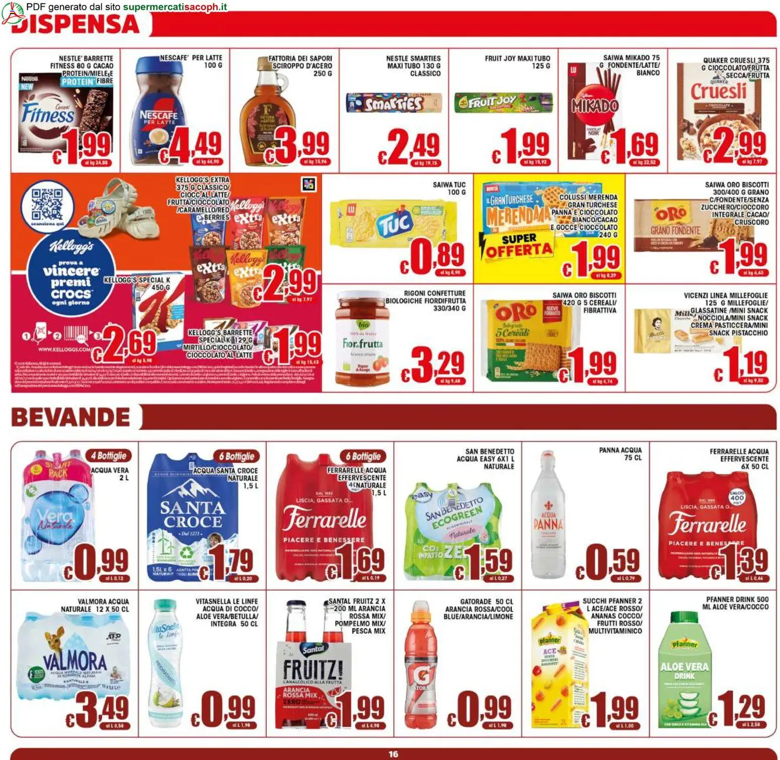 Volantino Sacoph del 10/07/2026 | Pagina: 16