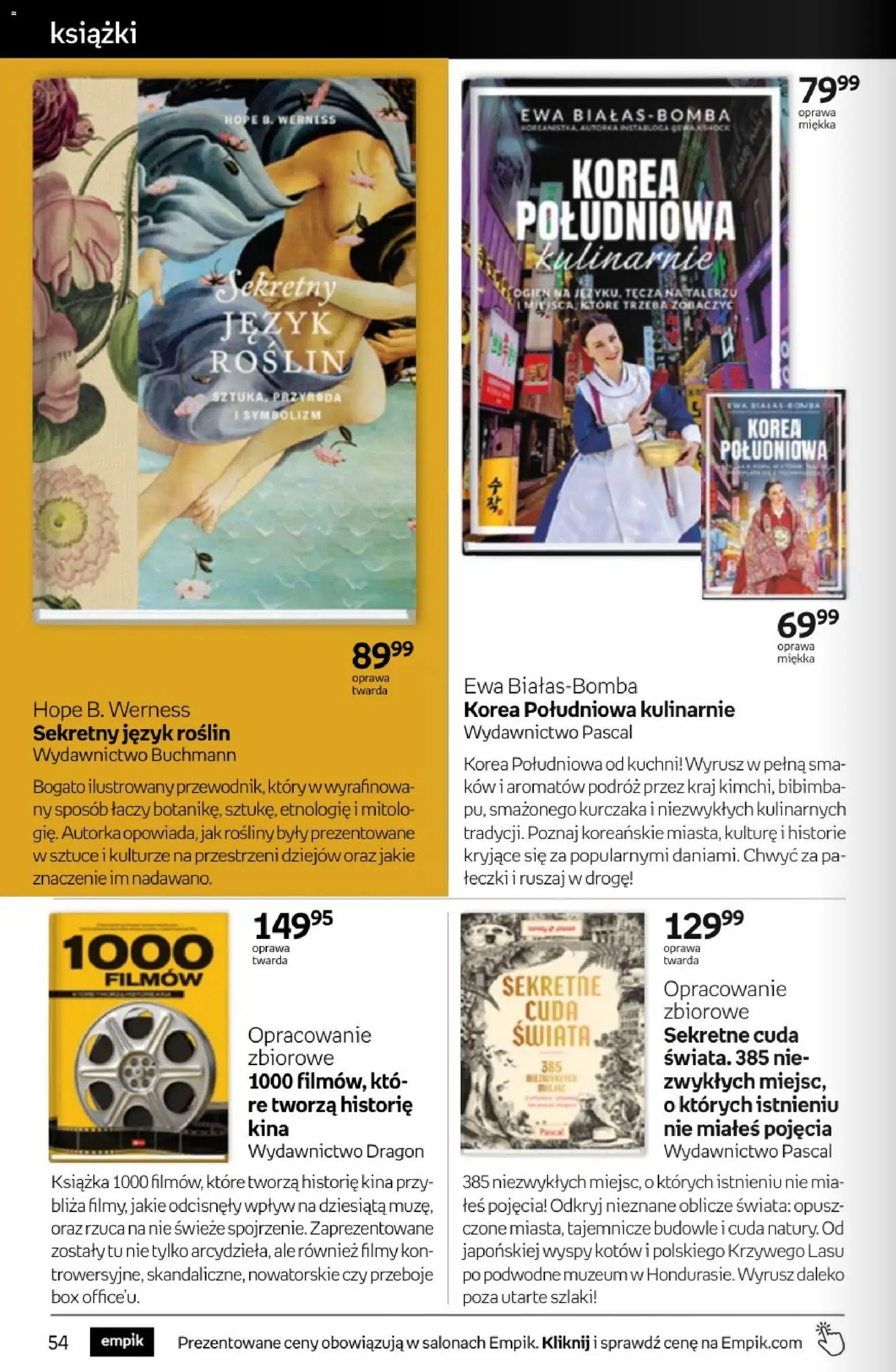 Empik promocje od 14.10.2026 | Strona: 54 | Produkty: Książki, Rosliny