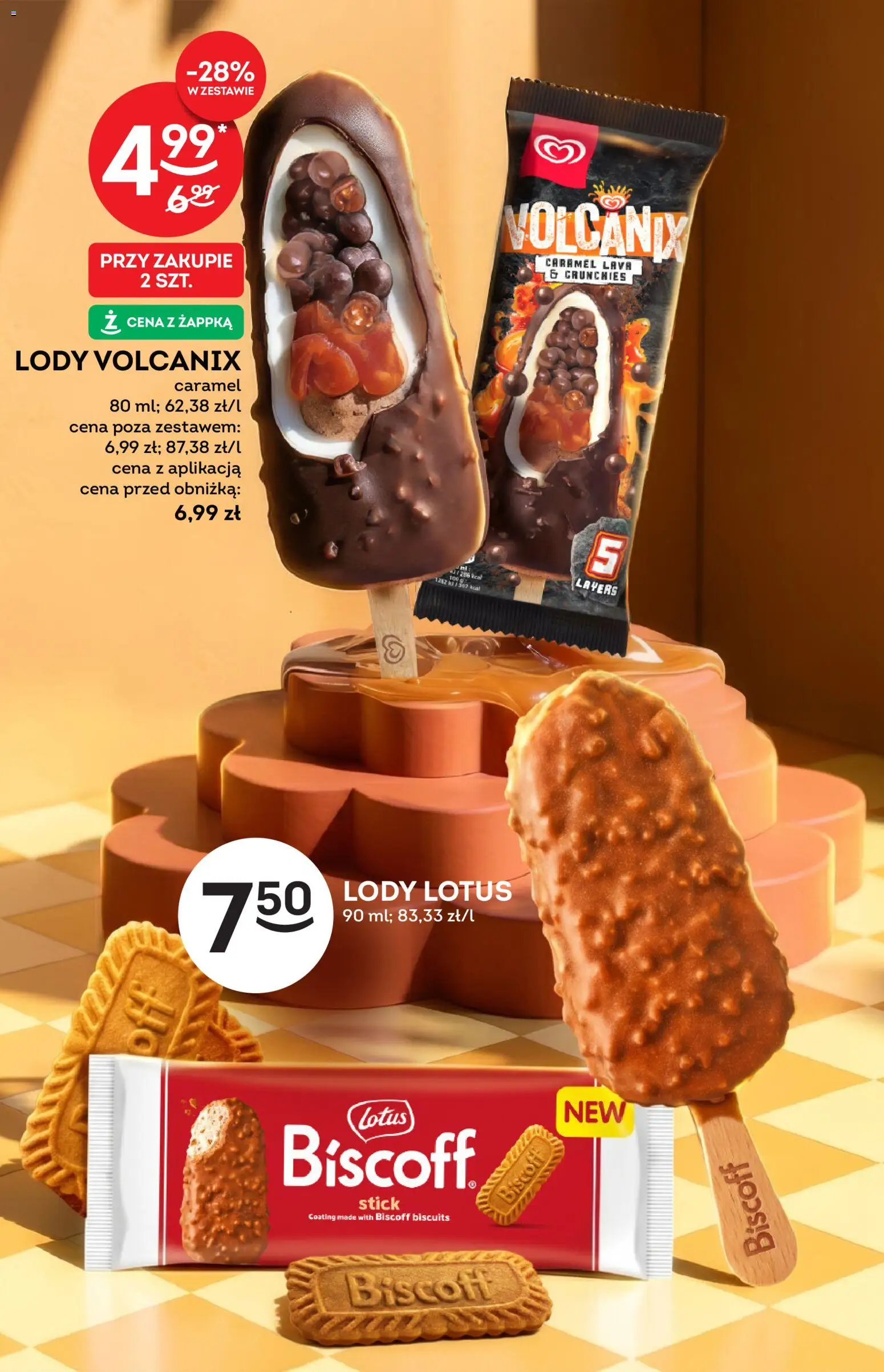 Żabka gazetka - Katalog lodowy od 10.08.2026 | Strona: 10 | Produkty: Lotus, Lody