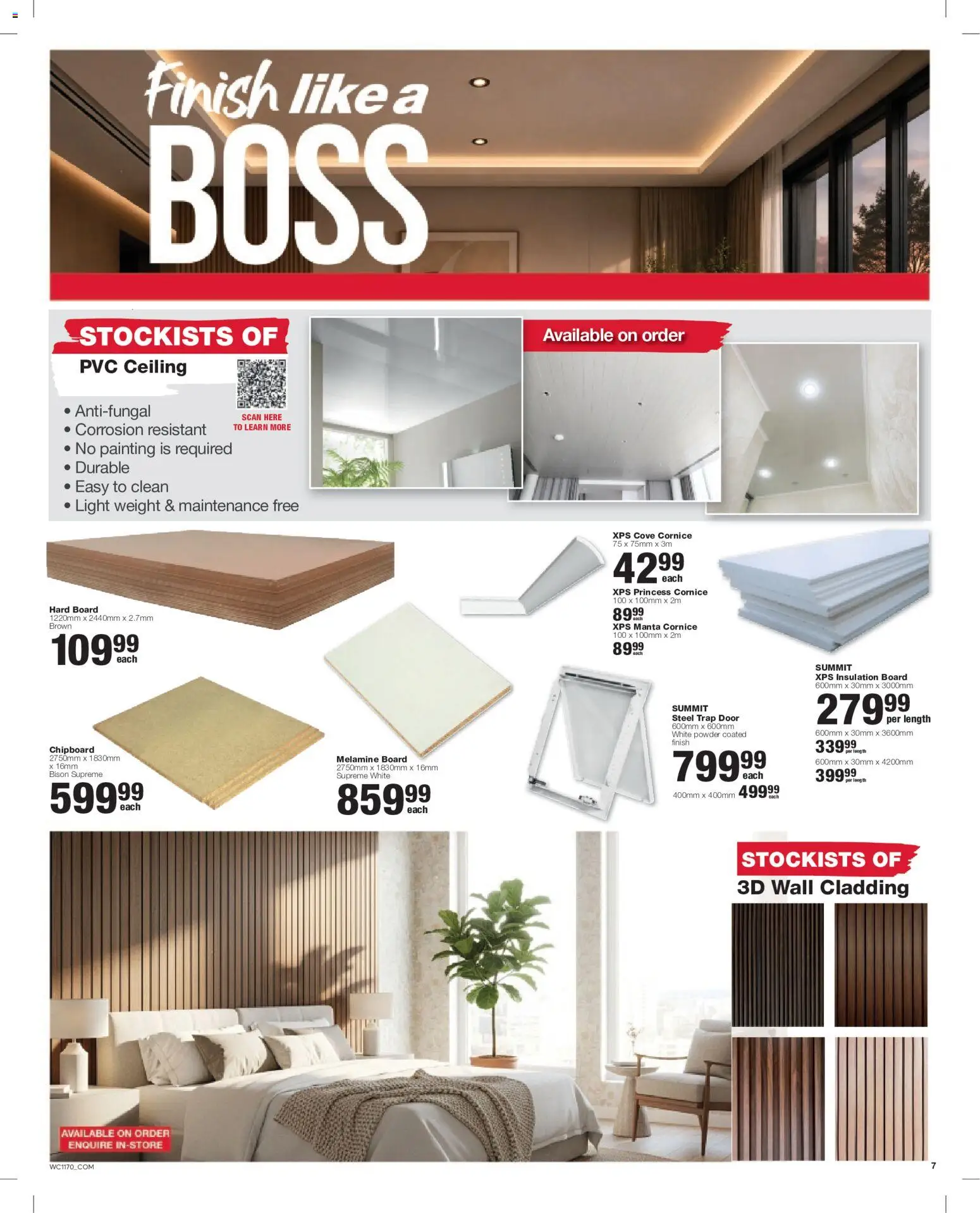 New Build It catalogue – valid from 22/10/2026 | Page: 7 | Products: Light, Powder, Cladding