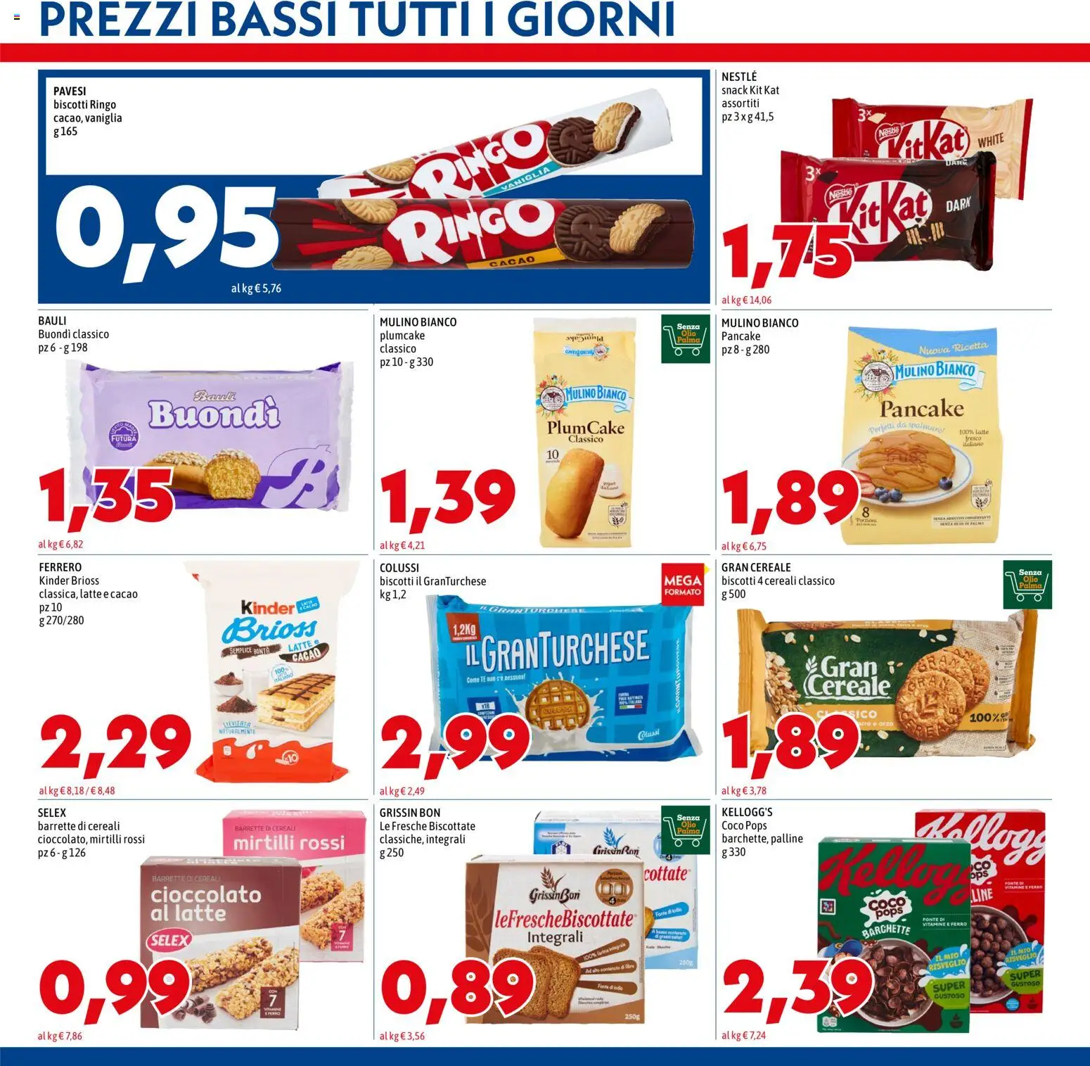 Volantino Mega del 28.05.2026 | Pagina: 9 | Prodotti: Cioccolato, Tè, Plumcake, Cacao