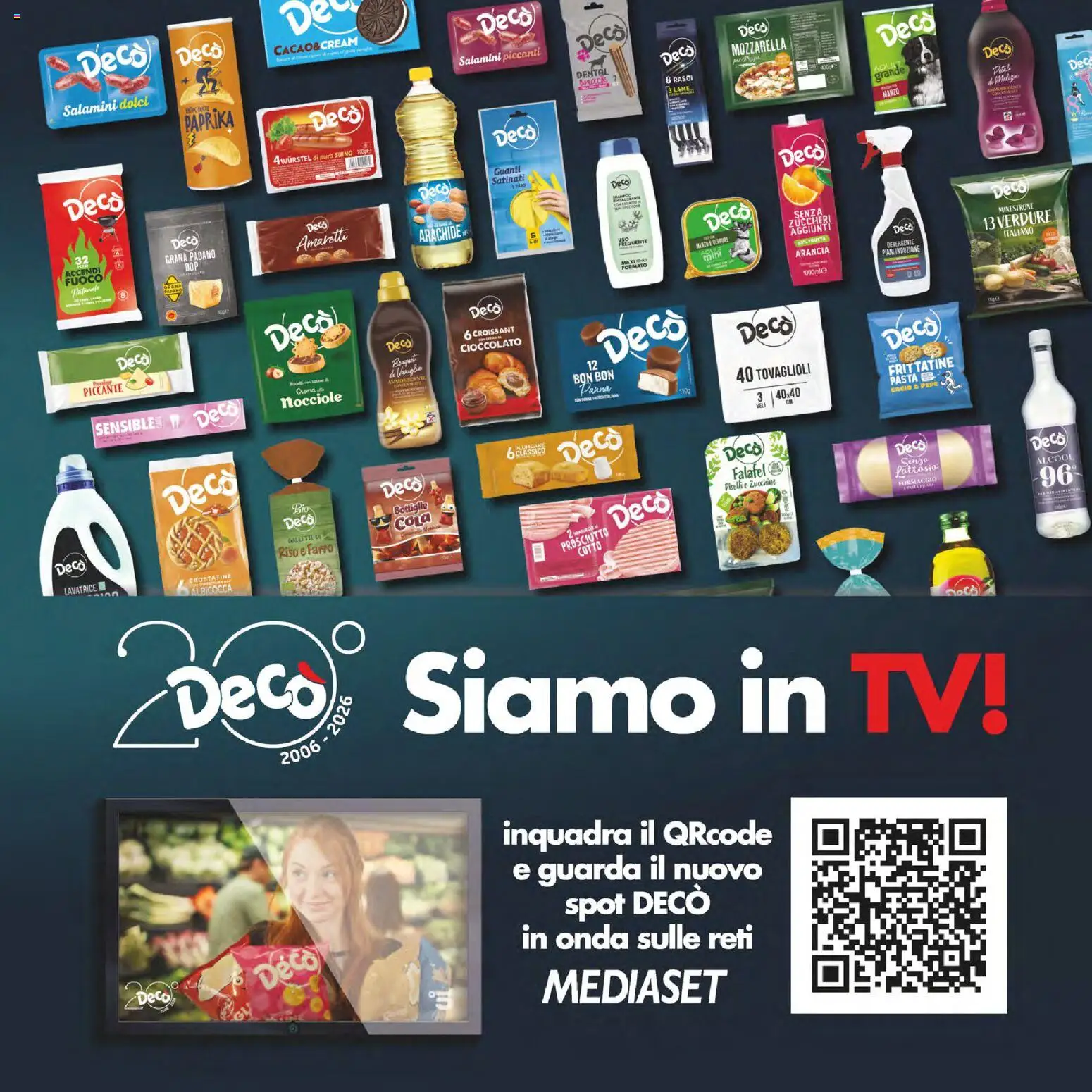 Volantino Decò del 22/09/2026 | Pagina: 11 | Prodotti: Riso, Prosciutto, Wurstel, Piselli