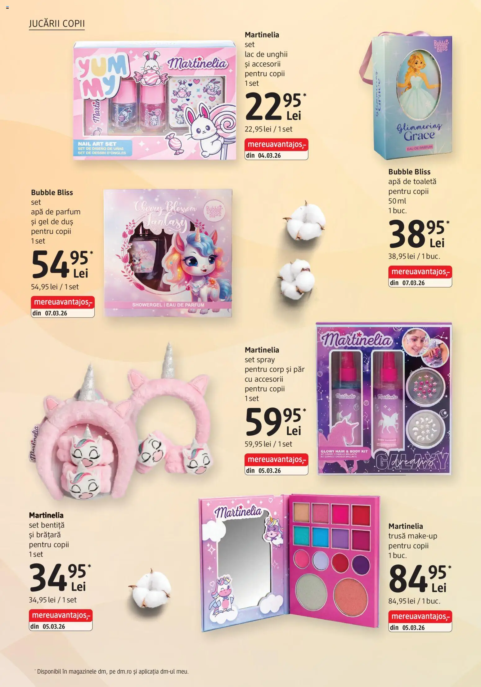 Noul catalog DM drogeriemarkt – valabil de la 02.04.2026 | Pagină: 4 | Produse: Apă de parfum, Brățară, Duș, Lac de unghii