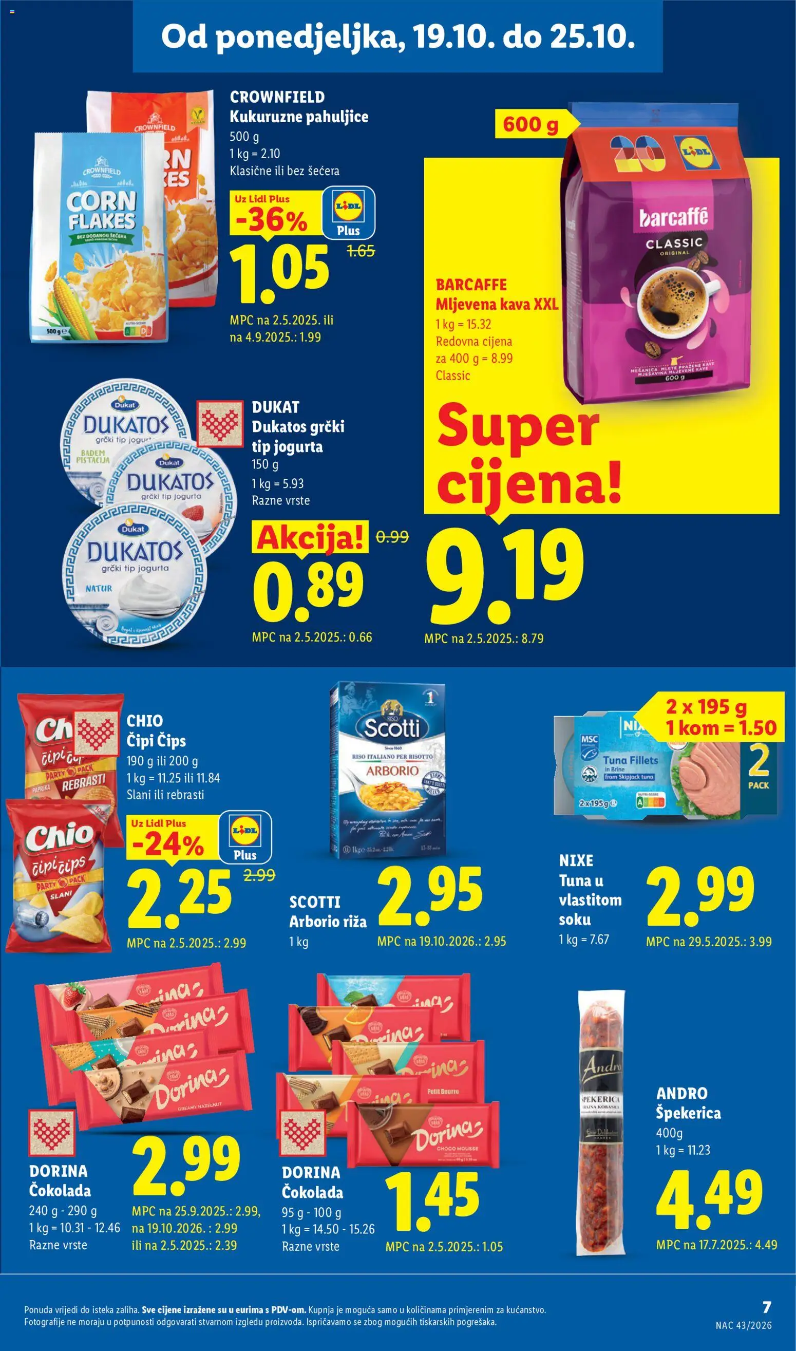 Lidl katalog | vrijedi od 19.10.2026 | Stranica: 7