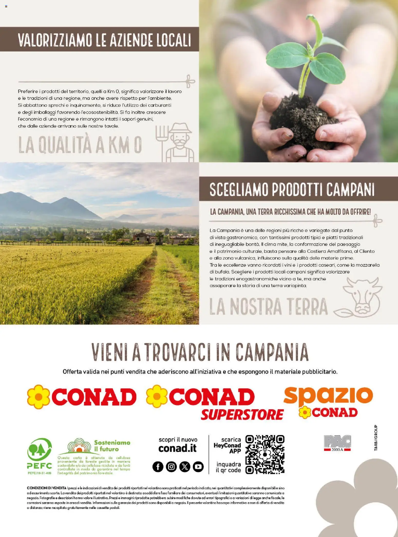 Volantino Conad del 01/08/2026 | Pagina: 12 | Prodotti: Mozzarella, Terra