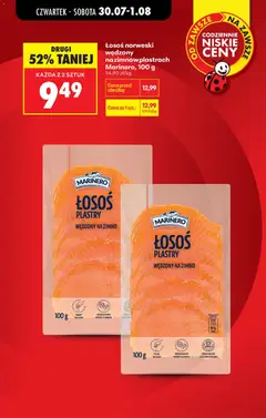 Náhled letáku Biedronka Polsko leták - Codziennie niskie ceny od 30.07.2026 | Strana: 45 | Produkty: Omega 3, Omega, Losos
