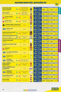 Metro Nagy Ajánlatok Kiskereskedőknek 2026/05 - amely érvényes a következő dátumtól: 02.05.2026 | Oldal: 19 | Termékek: Kávékapszula, Nutella, Édesítőszer, Szemes kávé