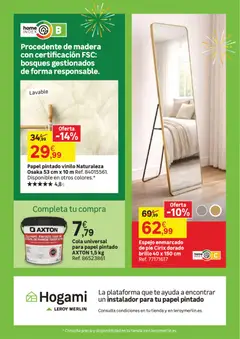 Vista previa Leroy Merlin catálogo válido desde el 23/06/2026 | Página: 108 | Productos: Té, Espejo