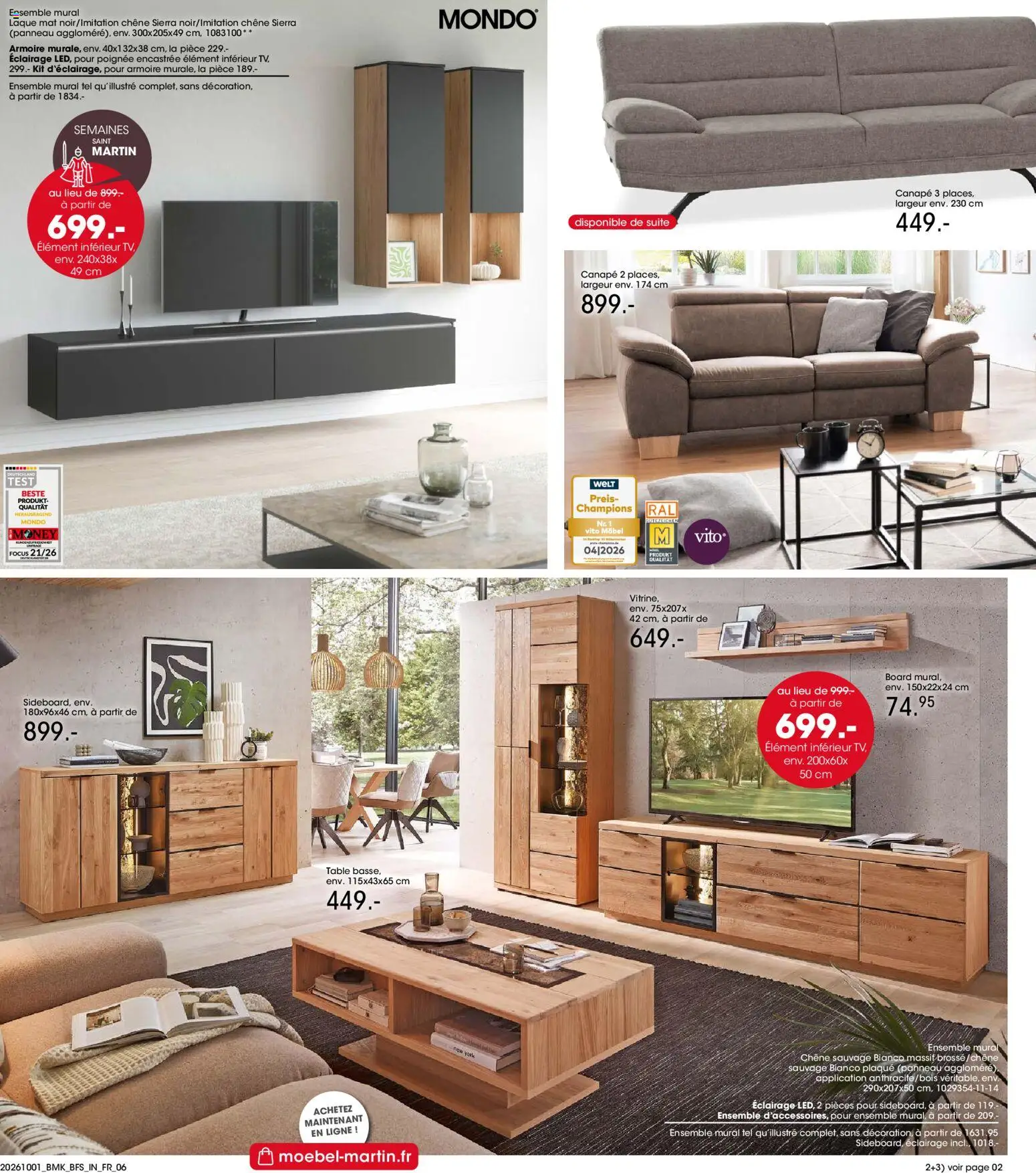 {H1} | Page: 6 | Produits: Armoire, Canapé, Laque, Table