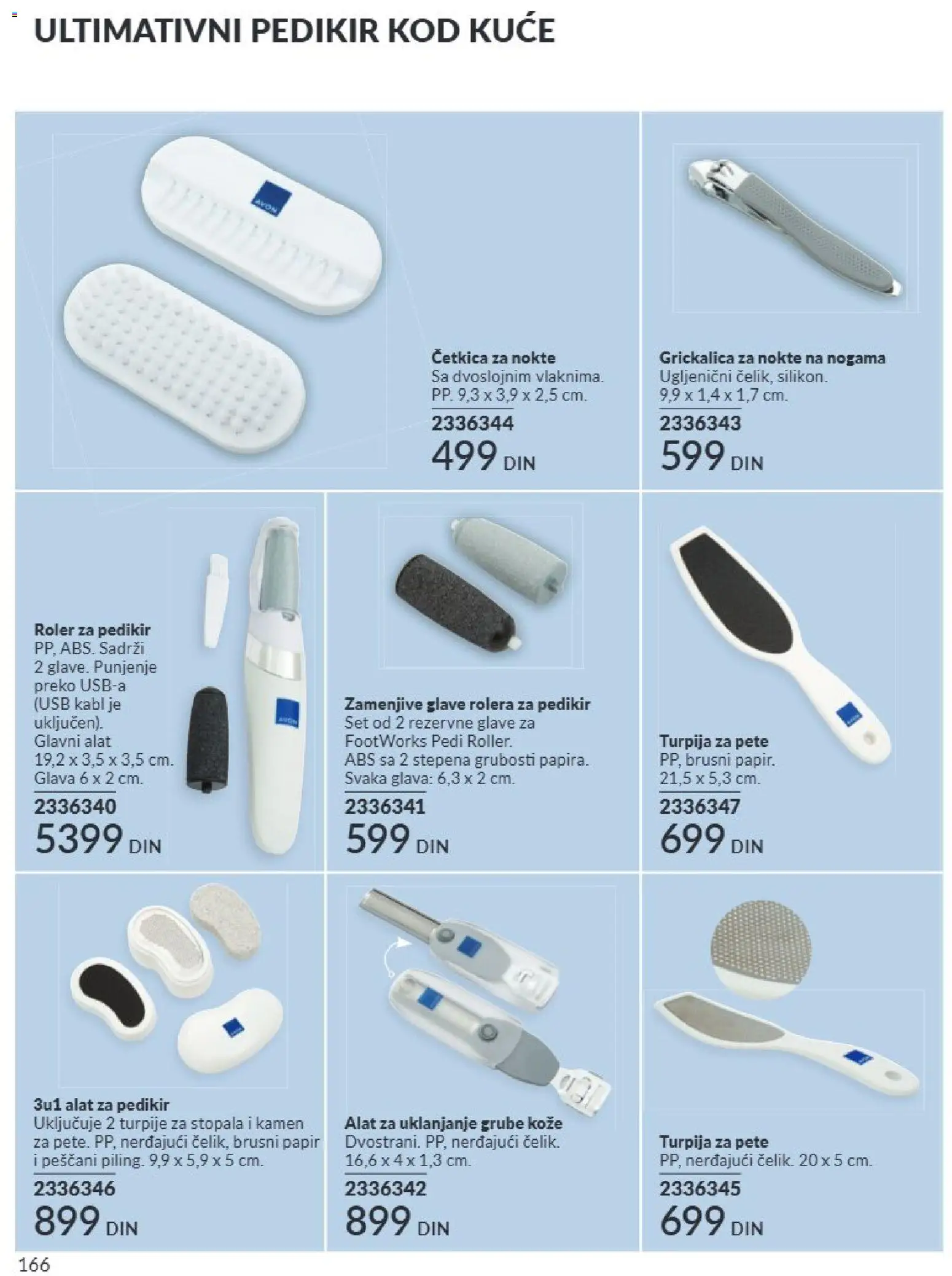 AVON katalog - važi od 01.09.2026 | Strana: 166 | Proizvode: Kabl, USB, Alat