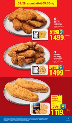 Lidl akciós újság - amely érvényes a következő dátumtól: 2026.08.27. | Oldal: 51 | Termékek: Alaszkai tőkehalfilé, Tőkehalfilé, Alaszkai tőkehal, Filé