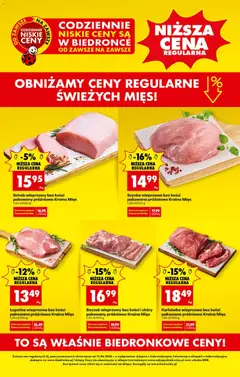 Pogląd oferty "Biedronka gazetka - Niższe ceny regularne" - ważna od 15.06.2026